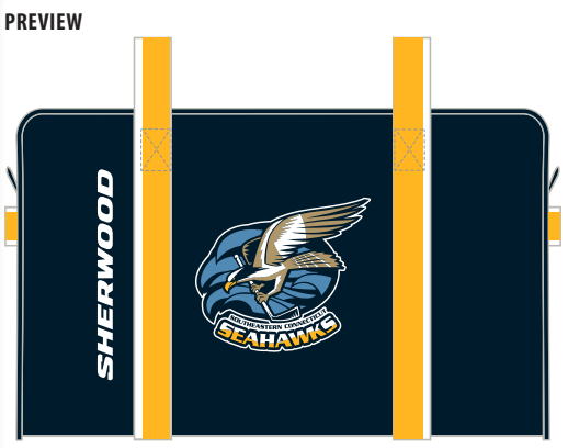 Seahawks Hockey Bag - Sherwood